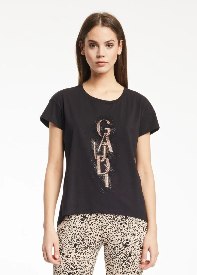 T-shirt in jersey di cotone