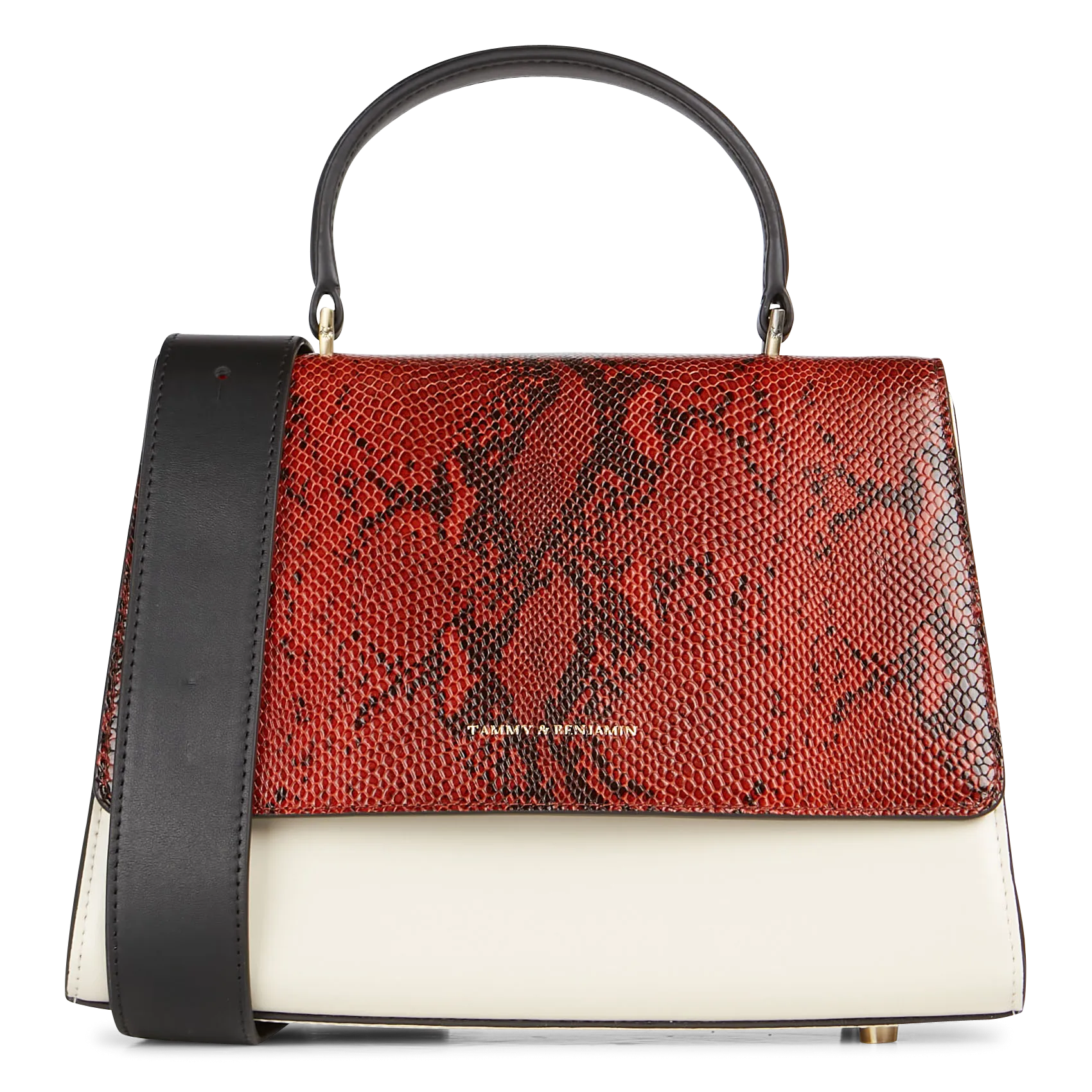  TAMMY & BENJAMIN   ALEXIA MINI - Borsa a mano in pelle | Marrone
