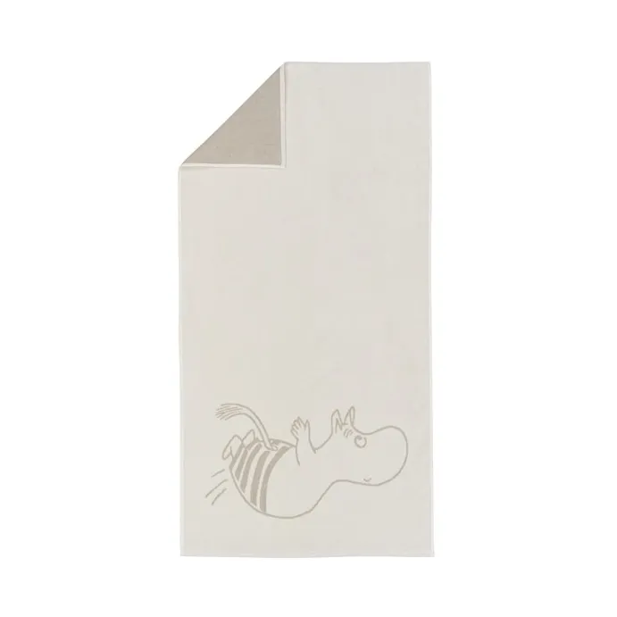 Telo da bagno Mumin 70x140 cm.jm{font-size:18px}Troll Mumin, bianco