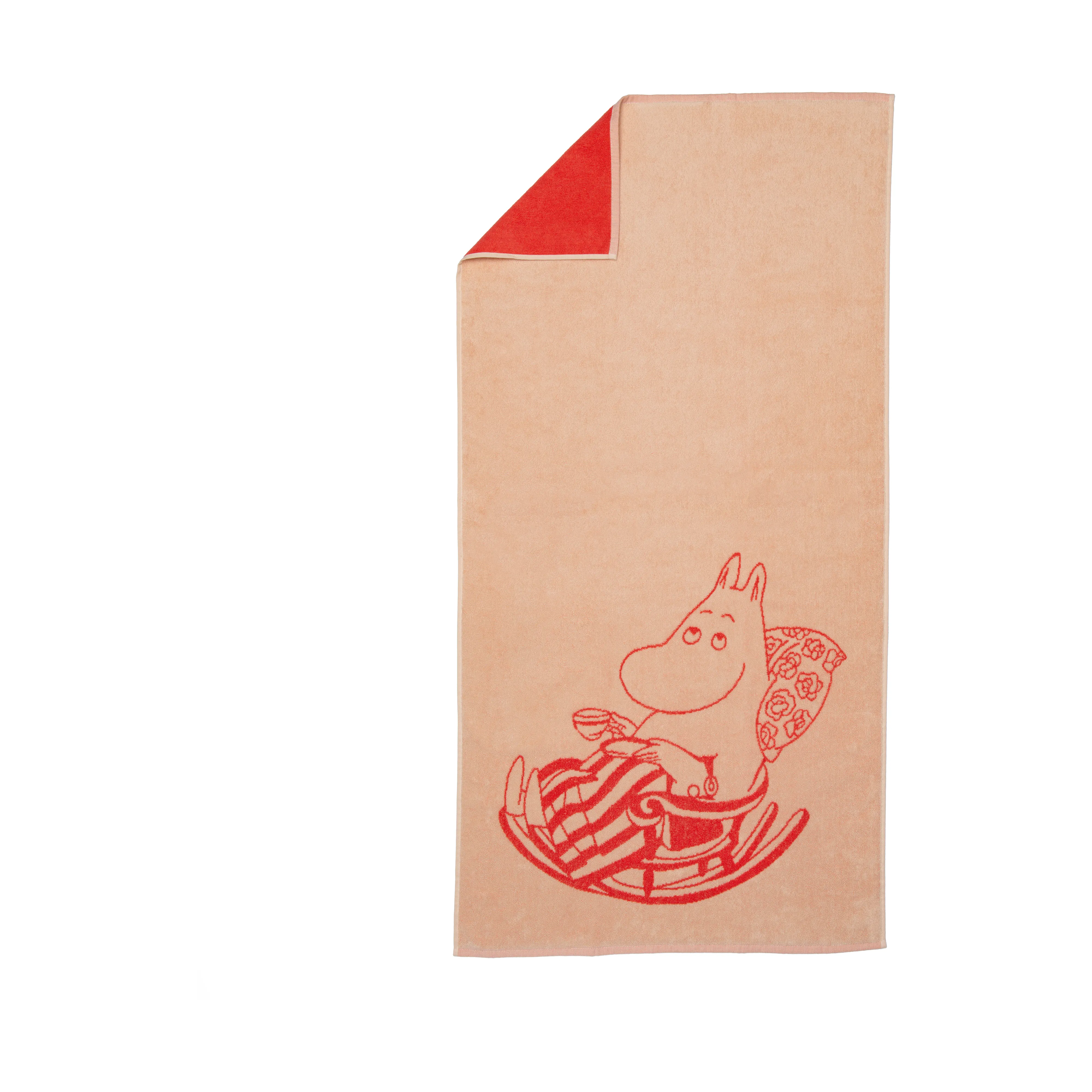 Telo da bagno Mumin 70x140 cm.jm{font-size:18px}Troll Mumin, bianco