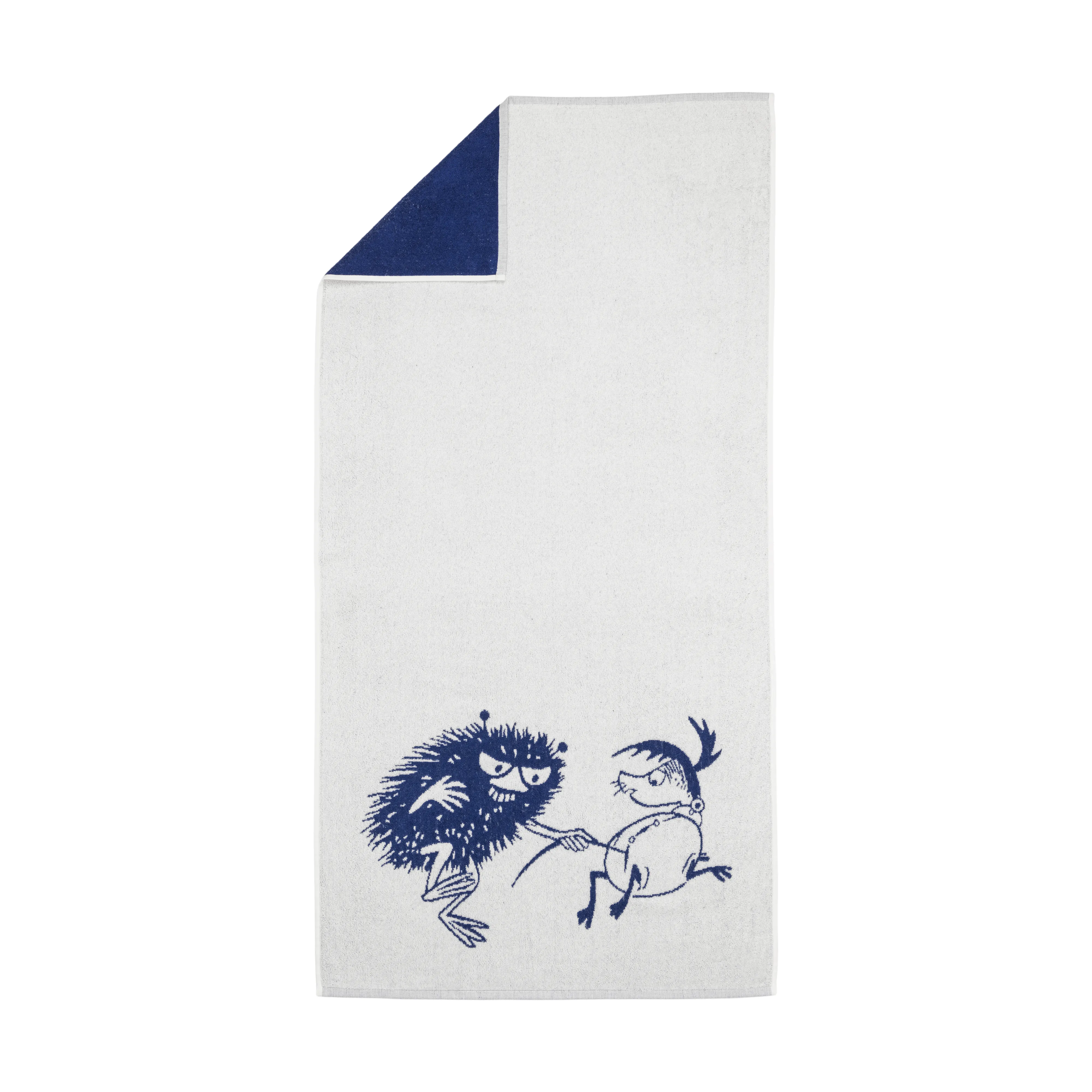 Telo da bagno Mumin 70x140 cm.jm{font-size:18px}Troll Mumin, bianco