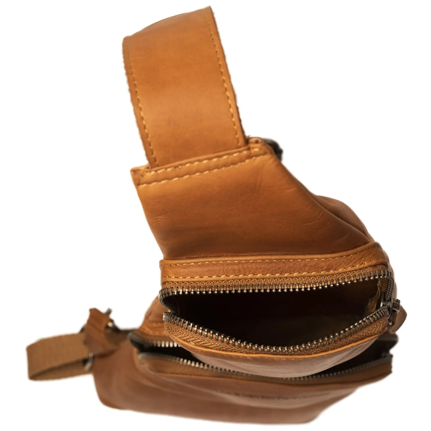 The Chesterfield Brand Wax Pull Up Borsa a tracolla Pelle 17 cm