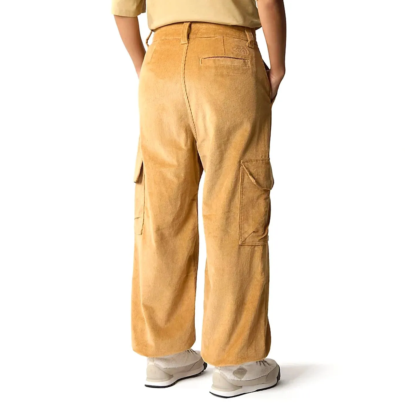 The North Face W Ultility Cord Pant Almond Butter - Pantaloni in Velluto Donna Marroni    