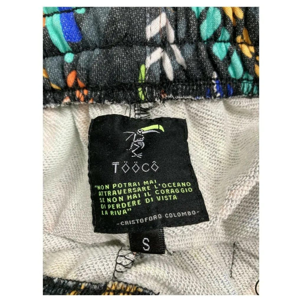 TOOCO bermuda uomo felpa garzata art SHORT FELPA THAITI 80% cotone 20% poliestere