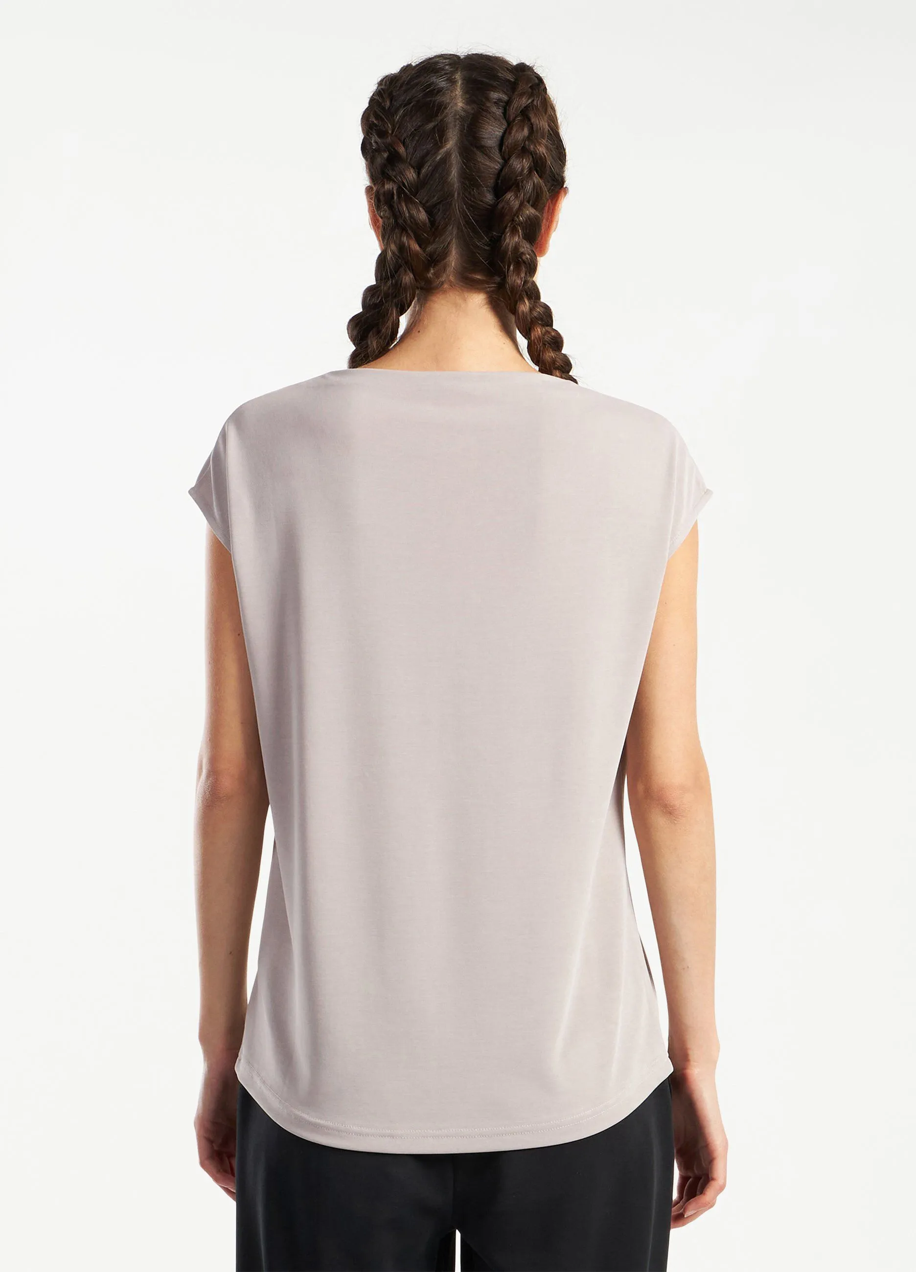 Top smanicato Holistic donna
