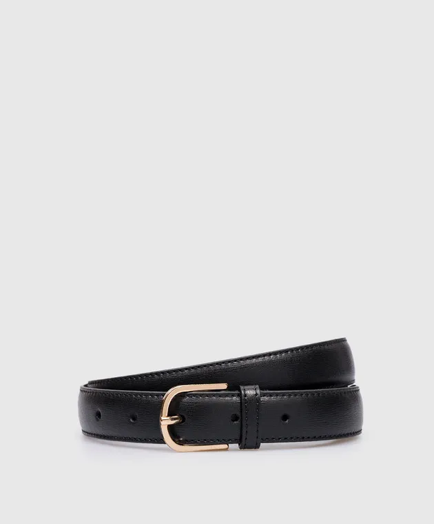 Toteme Cintura in pelle nera 233812612