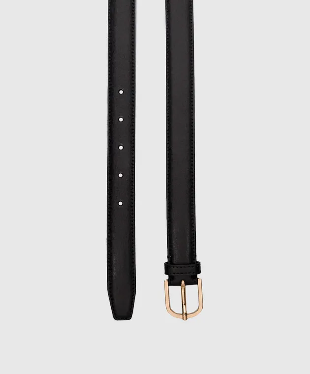 Toteme Cintura in pelle nera 233812612