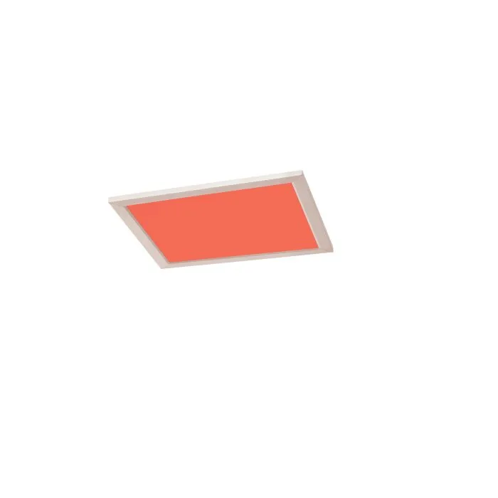 Trio WIZ GRIFFIN Plafoniera LED Nichel opaco, 1-Luce, Telecomando, Cambia colore