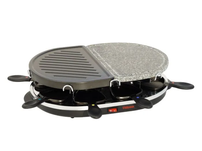 Tristar raclette/grill in pietra ollare