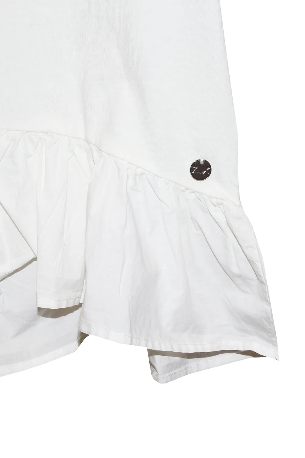 Tshirt doppio tessuto con balza - SUN68