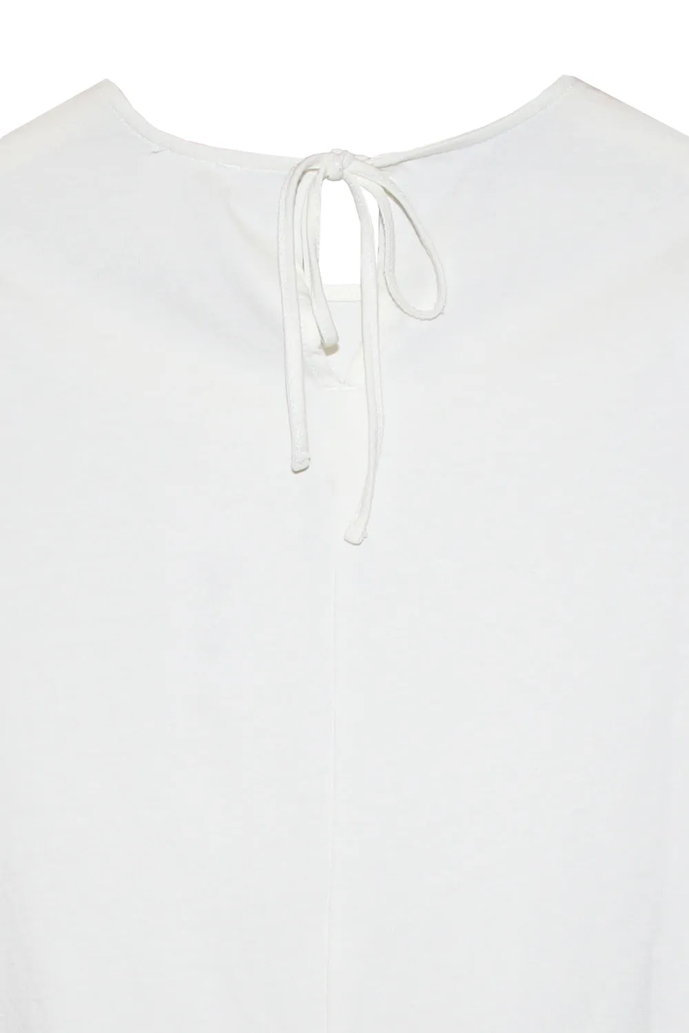 Tshirt doppio tessuto con balza - SUN68