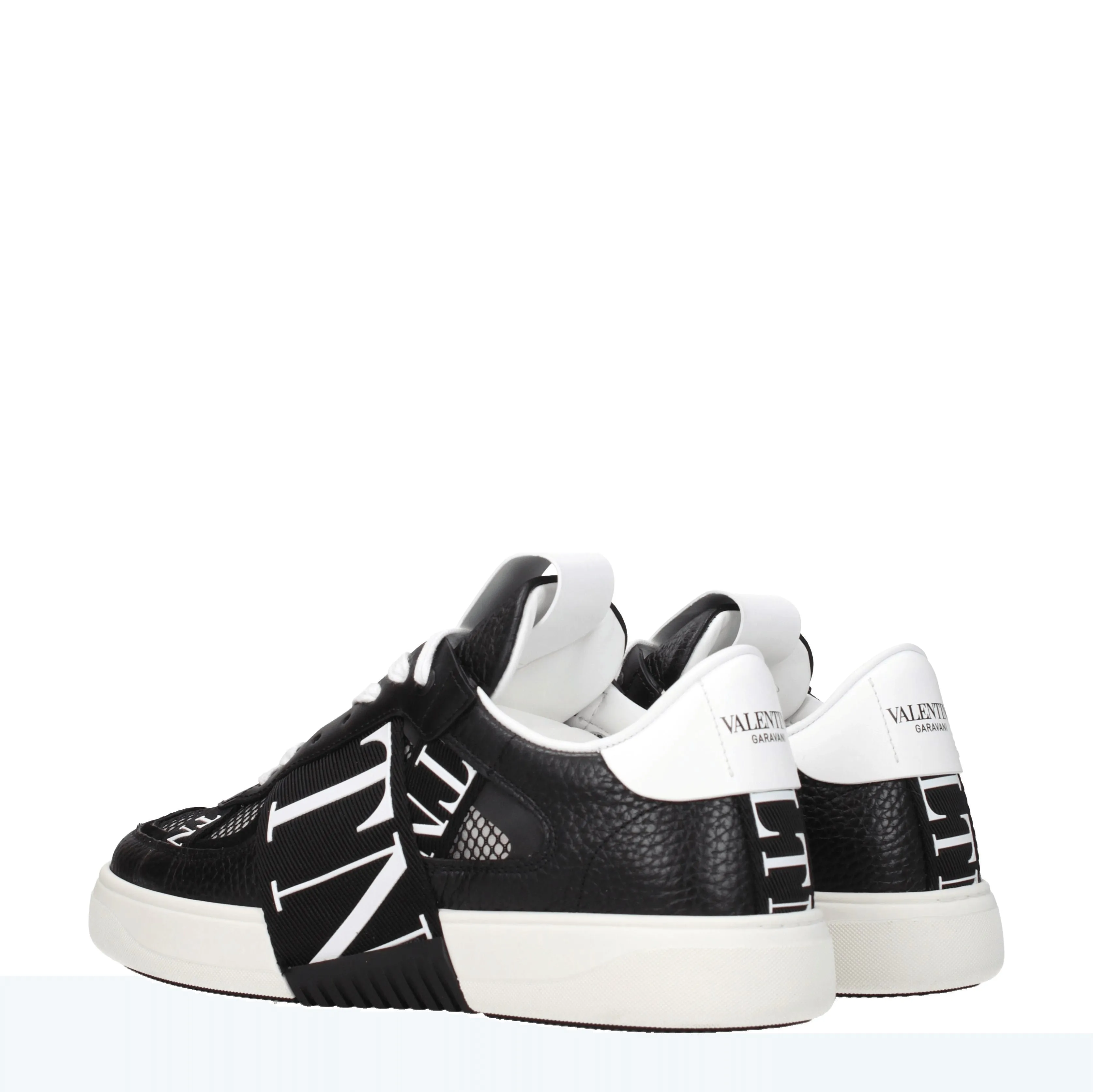 Valentino Garavani Sneakers Uomo Pelle Nero/Bianco