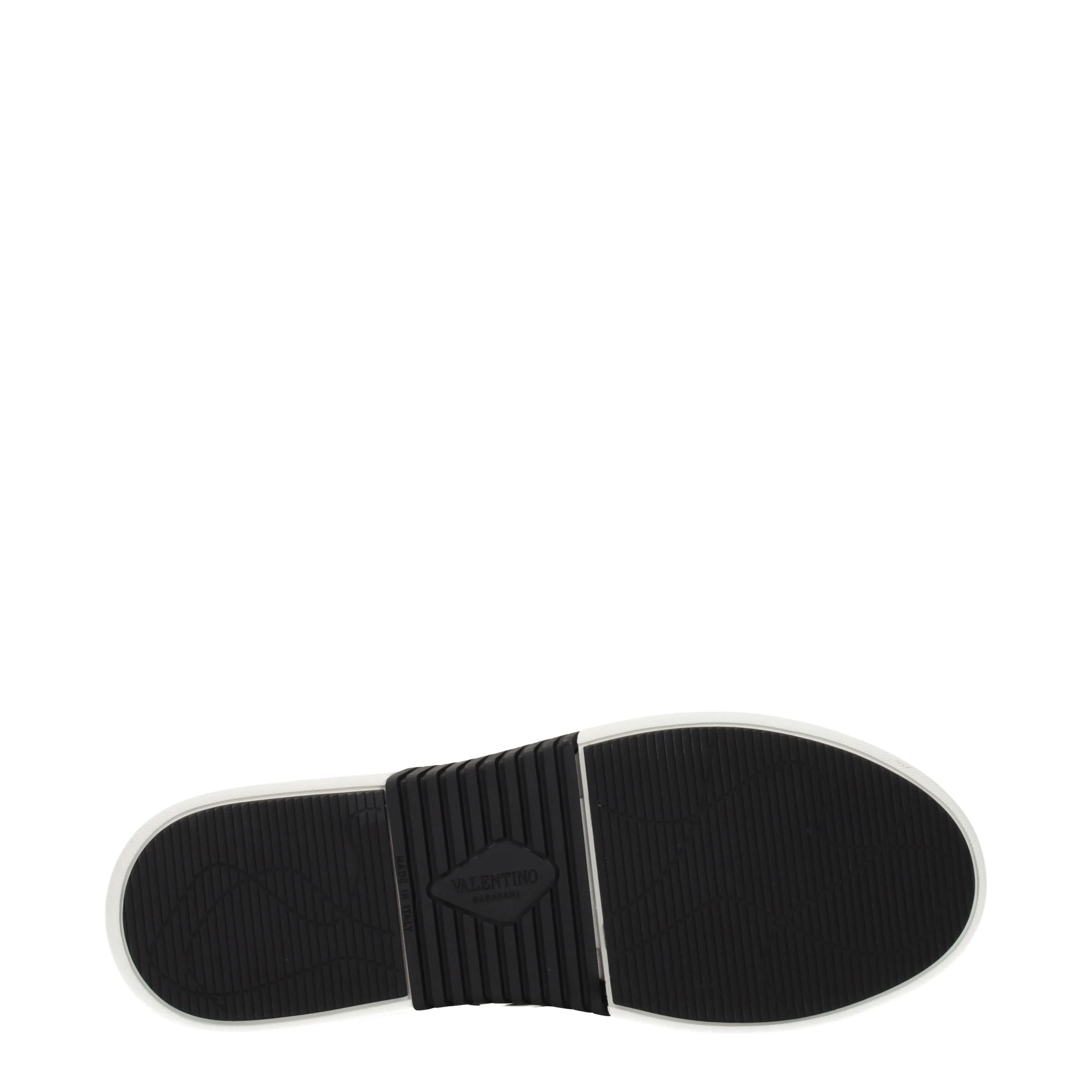 Valentino Garavani Sneakers Uomo Pelle Nero/Bianco