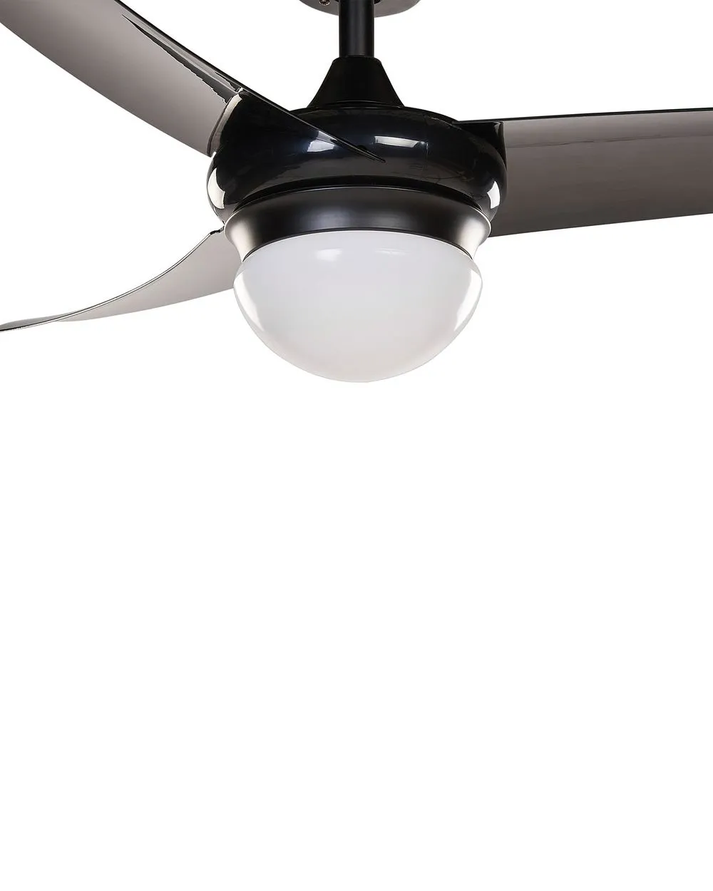 Ventilatore a soffitto con luce JIBOA con telecomando Nero