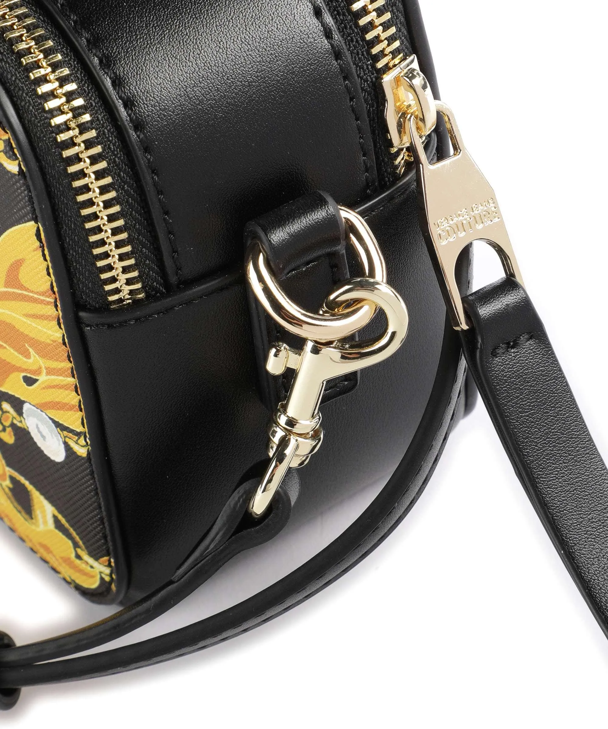  Versace Jeans Couture Rock Cut Borsa a tracolla pelle sintetica nero  