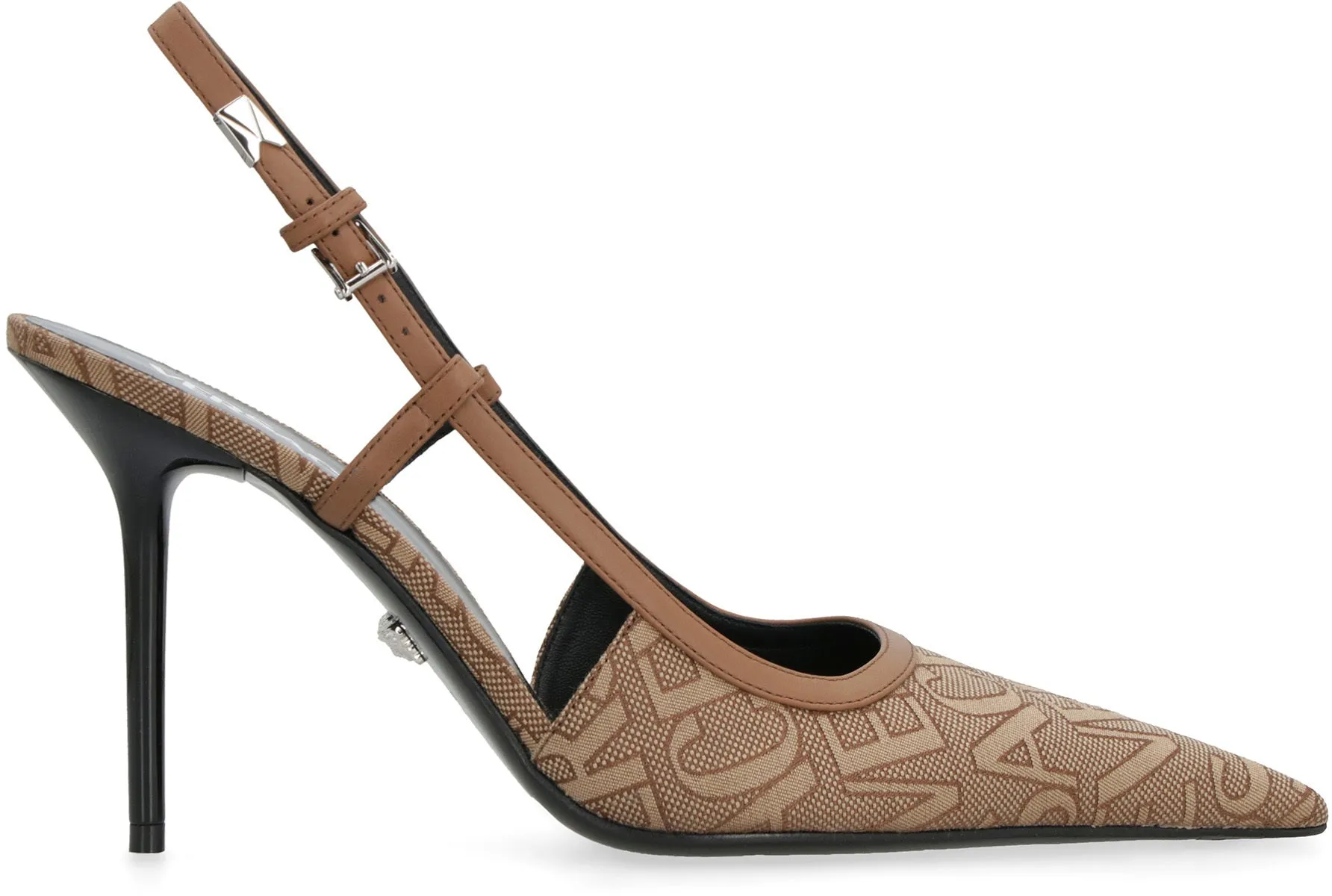 Versace Slingback in tessuto
