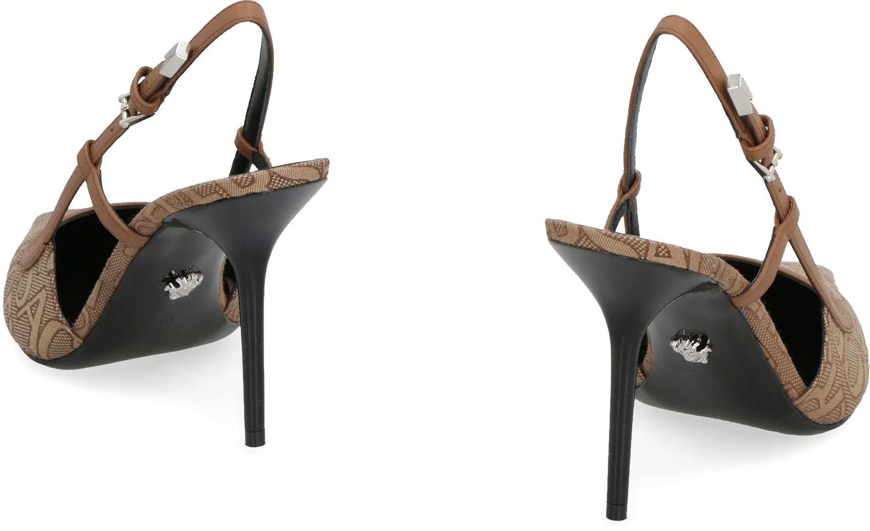 Versace Slingback in tessuto