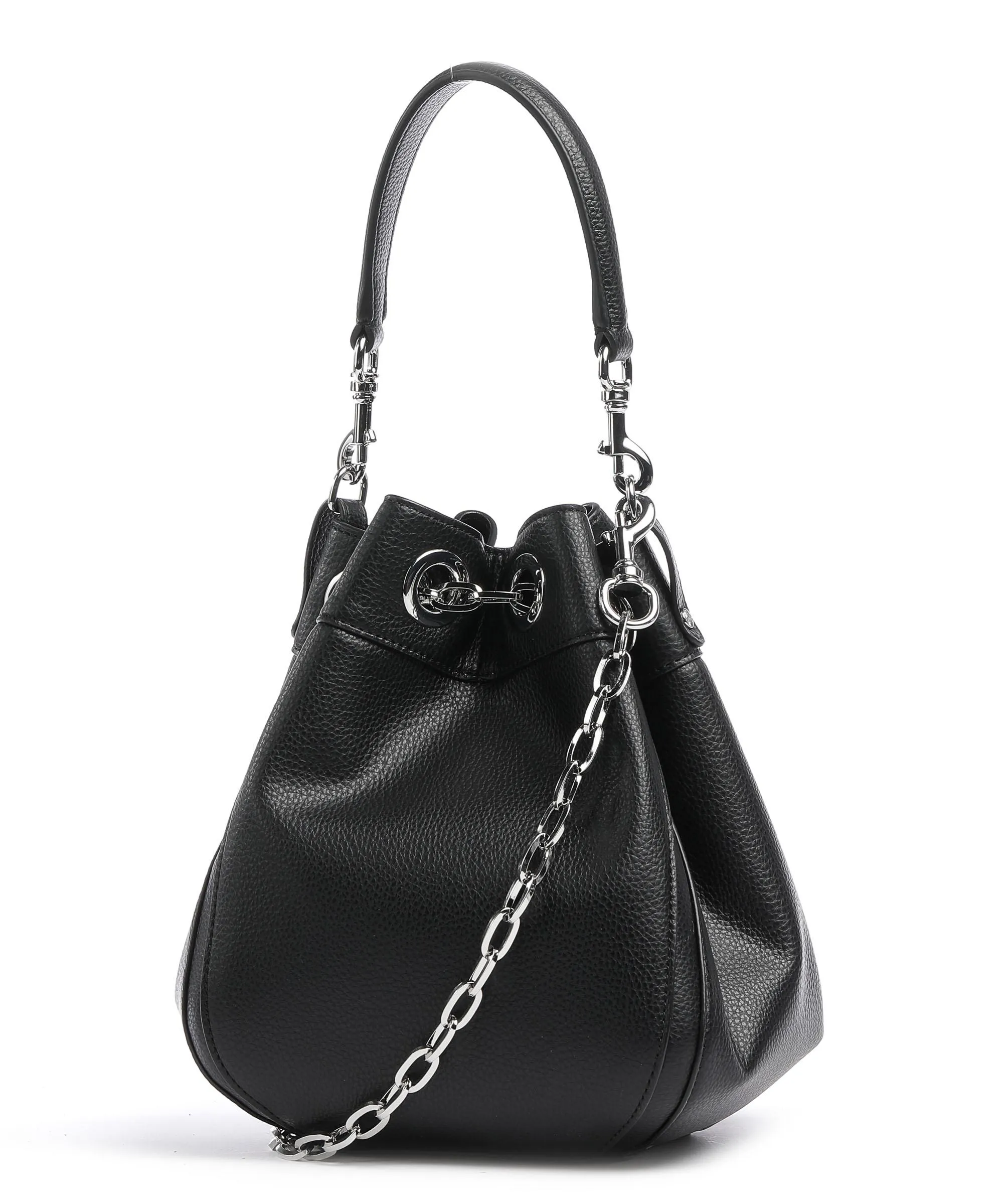  Vivienne Westwood Chrissy Re-Vegan Medium Borsa a secchiello pelle sintetica nero  