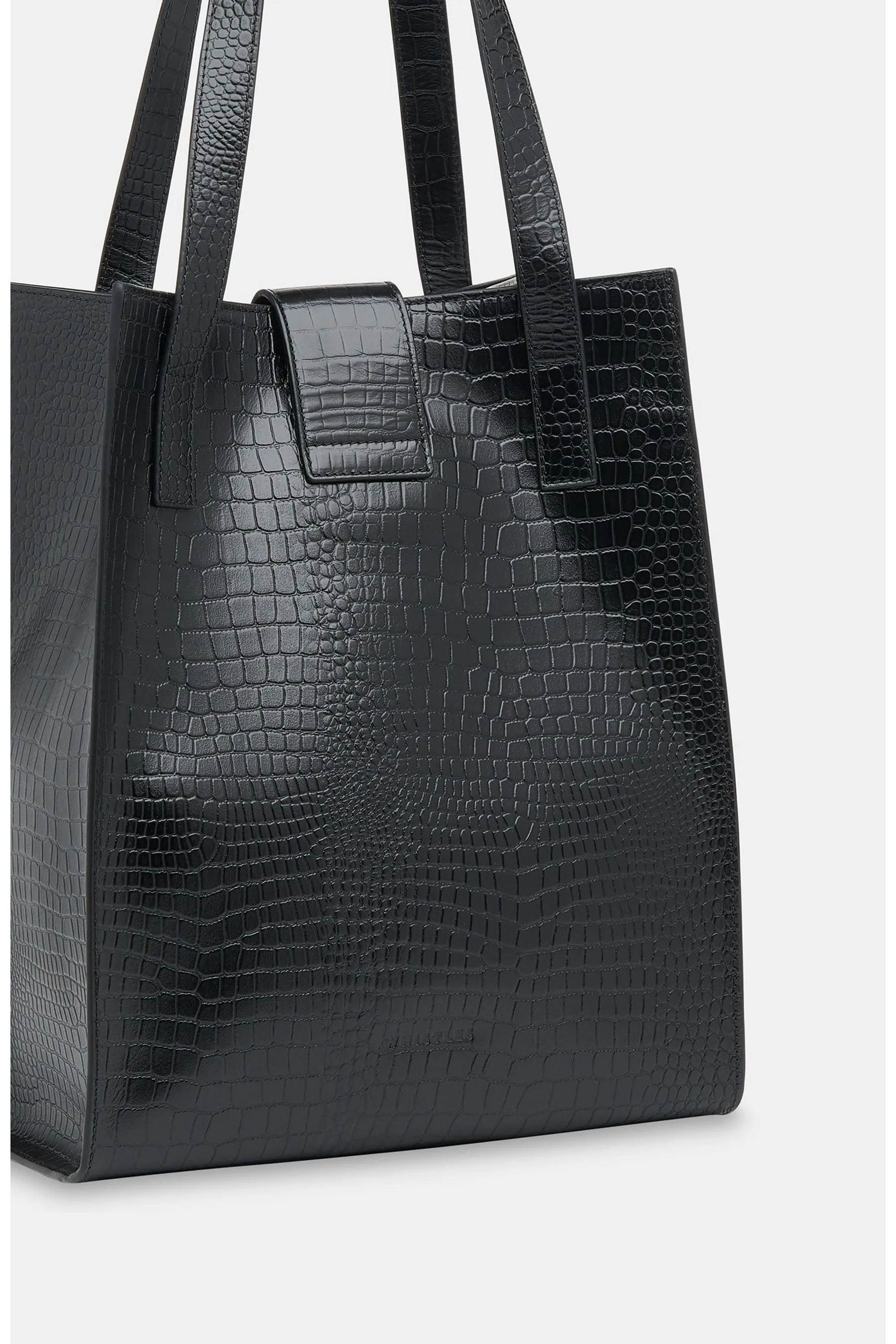 Whistles - Inara - Nero con chiusura a gir - Borsa