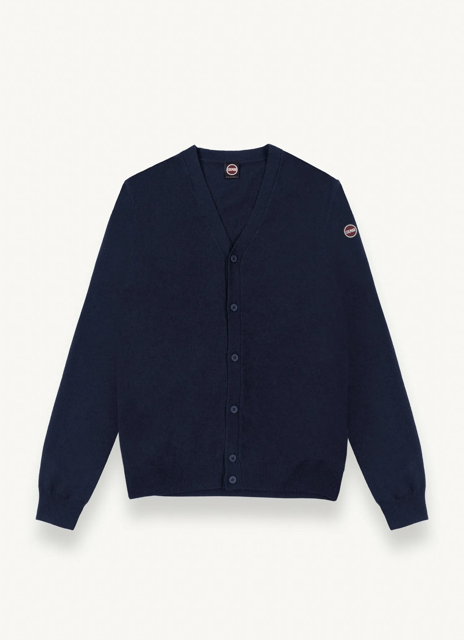 Wool and cashmere V-neck cardigan