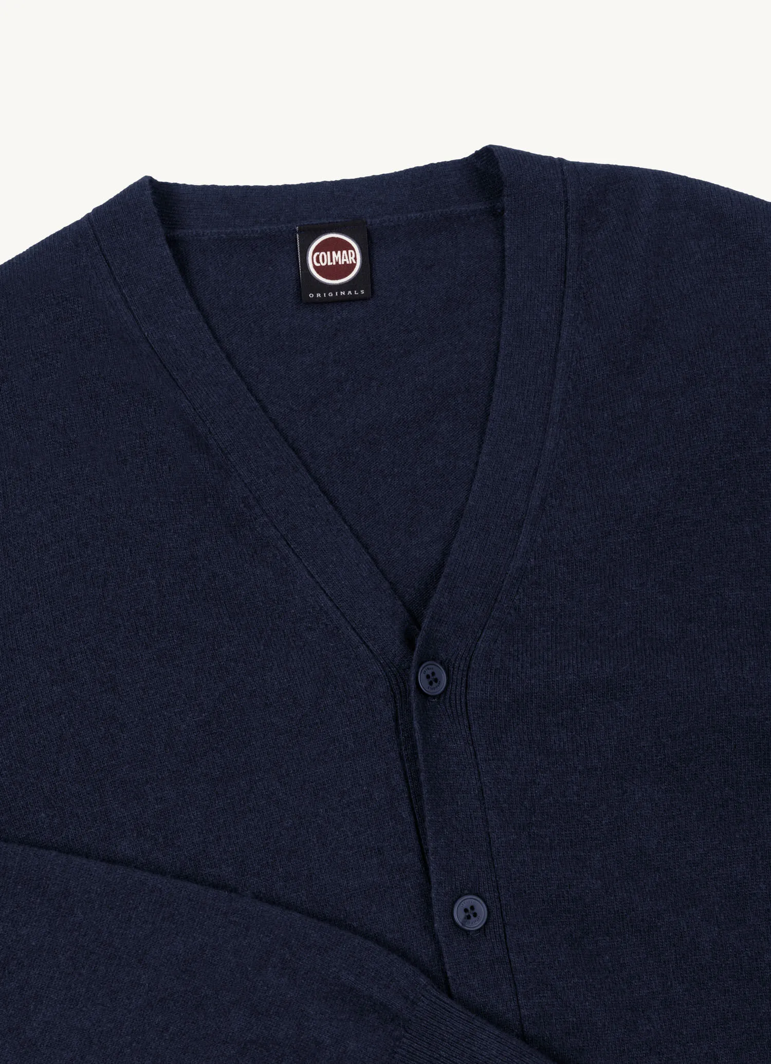 Wool and cashmere V-neck cardigan
