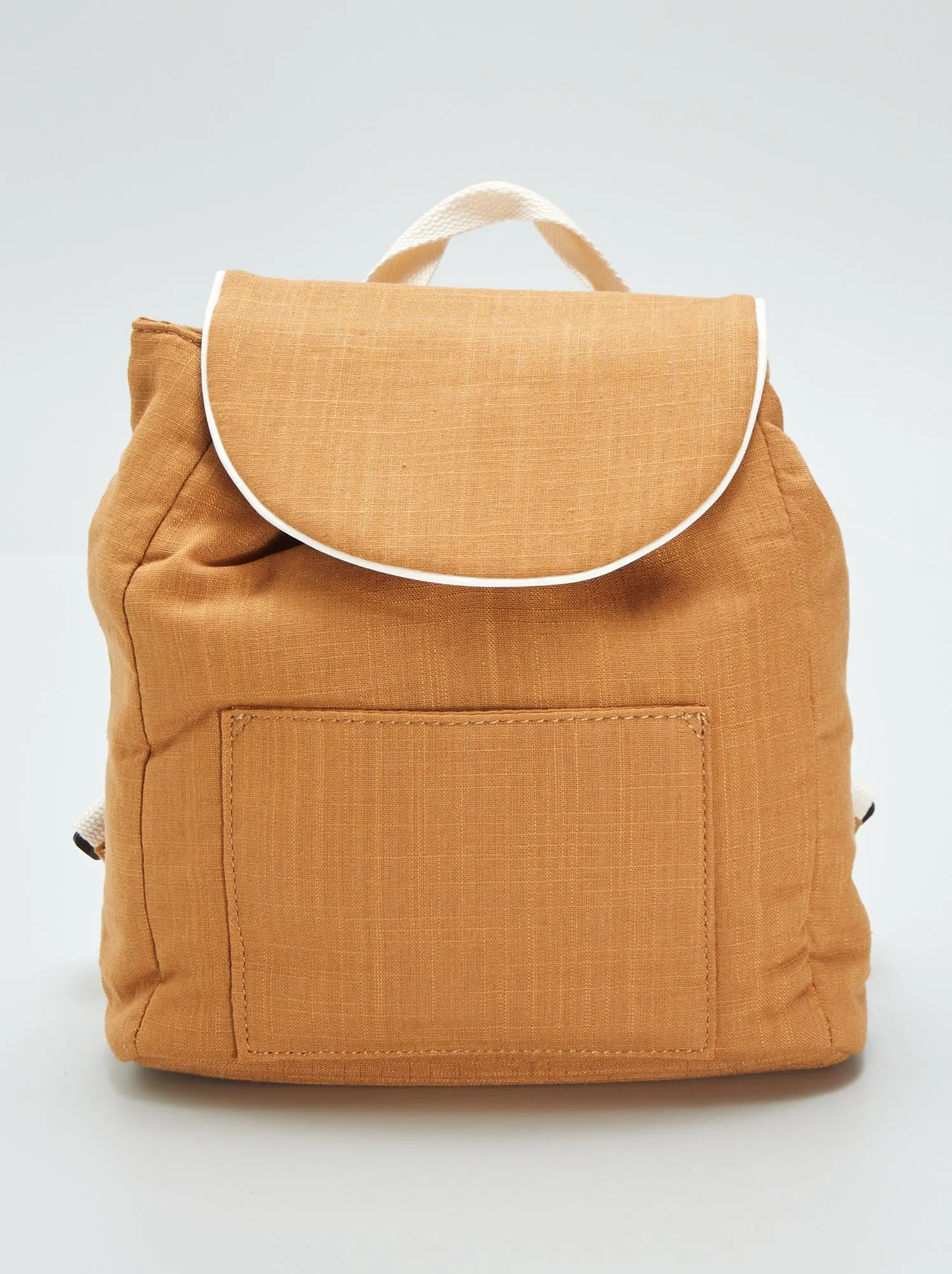 Zaino in misto lino - GIALLO