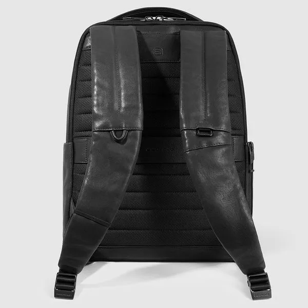     Zaino in pelle porta pc 14