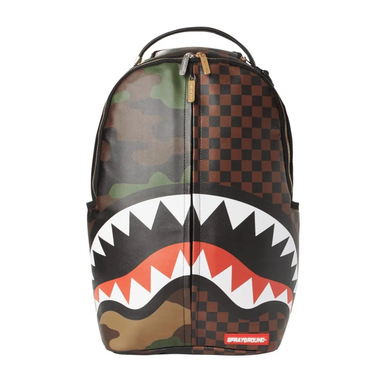 Zaino Sprayground Checks & Camouflage Multicolor