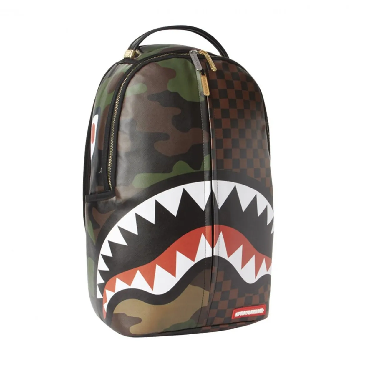 Zaino Sprayground Checks & Camouflage Multicolor