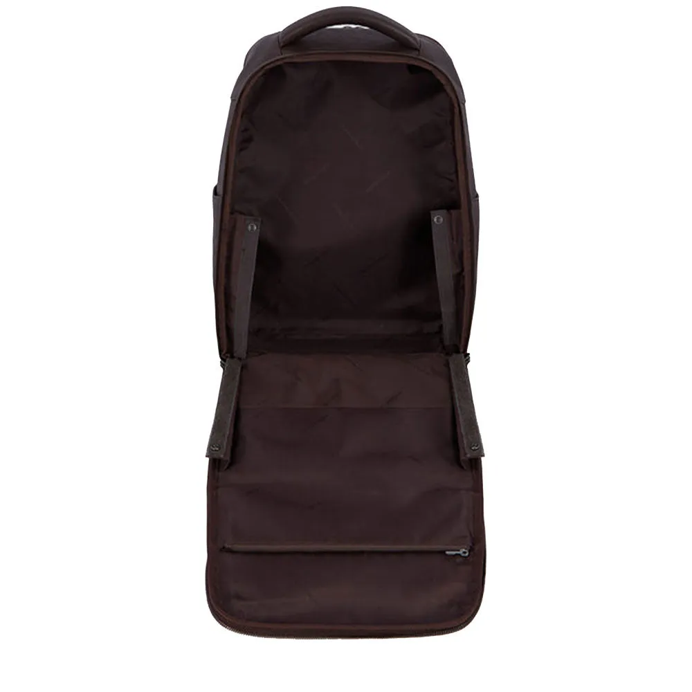 Zaino Uomo PIQUADRO porta Pc 15,6 in Pelle Colore Testa Moro Linea Rhino - CA6250W118